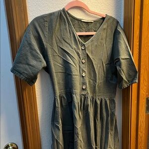 Little Cottonwood small/medium linen/Cotton dress.